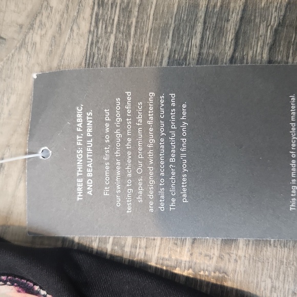 NWT Garnet Hill‎ Boheme Bikini Bottom Size 4 - Picture 5 of 8